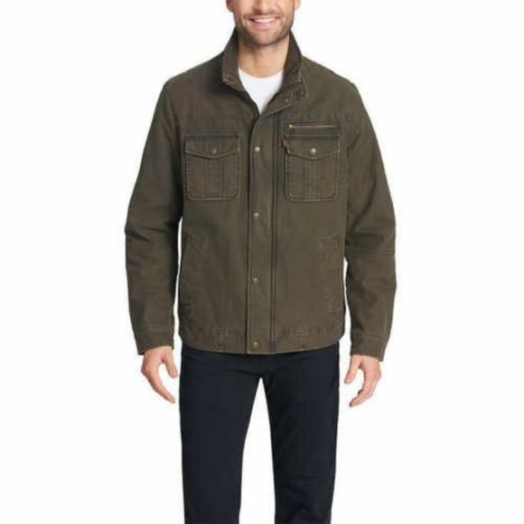 Levi's Other - Men’s Levi’s Full Zip&Button Down Jacket Olive M